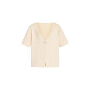 Elce Exclusive Inka Buttoned Tencel Top White - XS/S